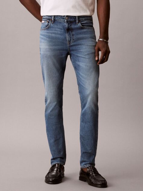 Denim Slim Tapered Jeans  Men