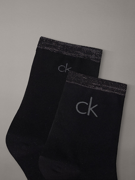 Black 2 Pack Ankle Socks  Women