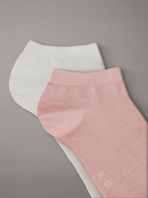 Pink 3 Pack Ankle Socks  Women
