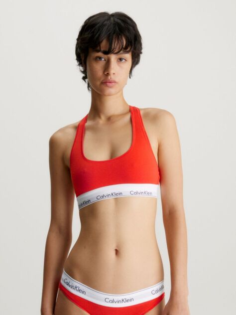 Orange Bralette - Icon Cotton Modal  Women