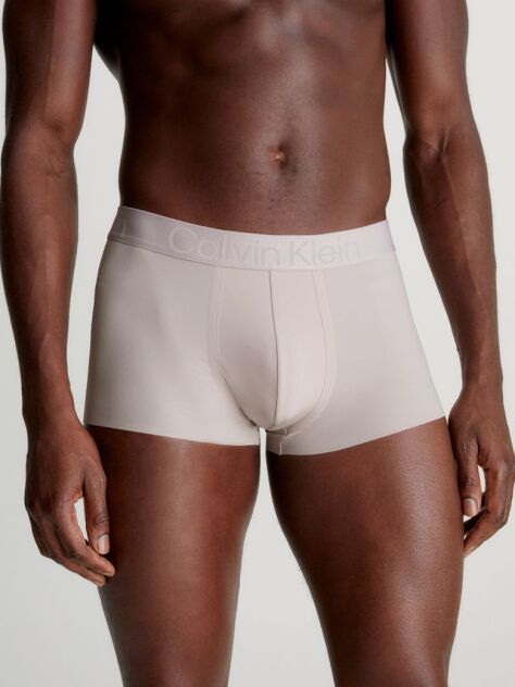Grey Low Rise Trunks - CK Black Cooling  Men