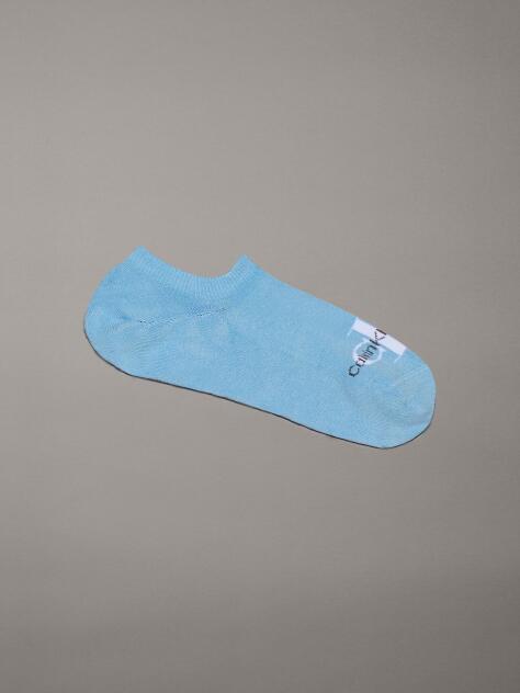 Blue Logo Invisible Socks  Men