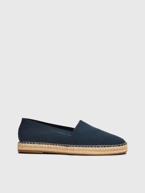 Blue Recycled Denim Espadrilles  Men