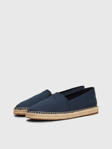 Blue Recycled Denim Espadrilles  Men