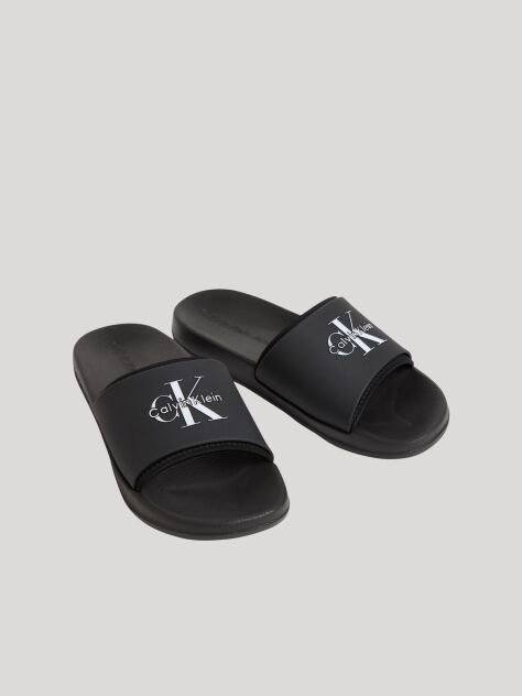 Black Norwich - Contoured Logo Sliders  Men