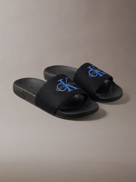 Black Nemo - Canvas Signature Logo Sliders  Women