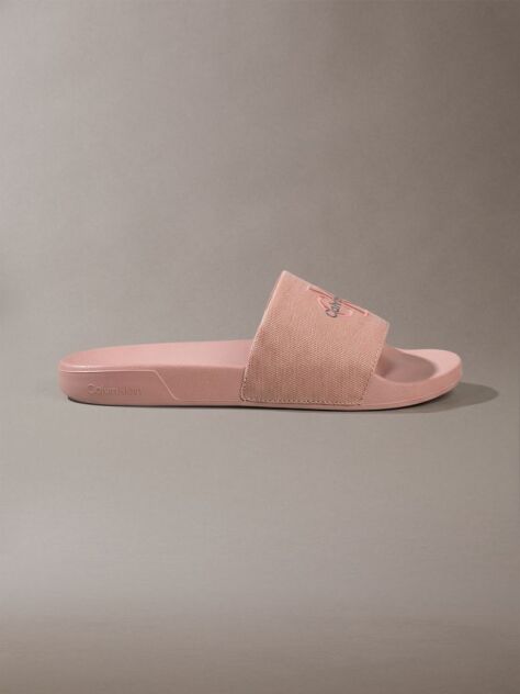 Pink Nemo - Canvas Signature Logo Sliders  Women
