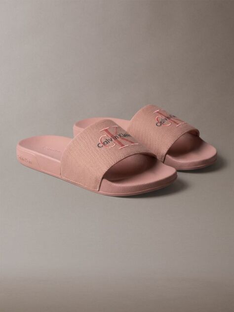 Pink Nemo - Canvas Signature Logo Sliders  Women