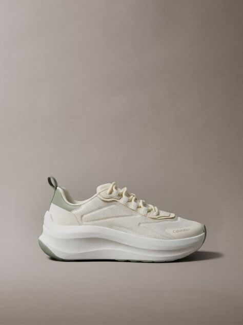 White CK Volumax - Chunky Runner Trainers  Women