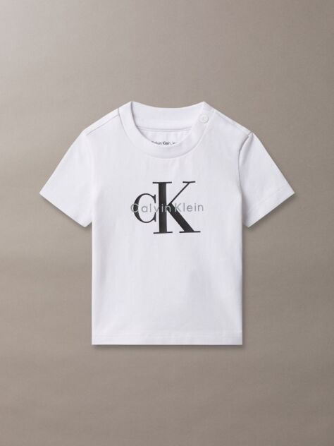 White Newborn Logo T-Shirt  Newborn