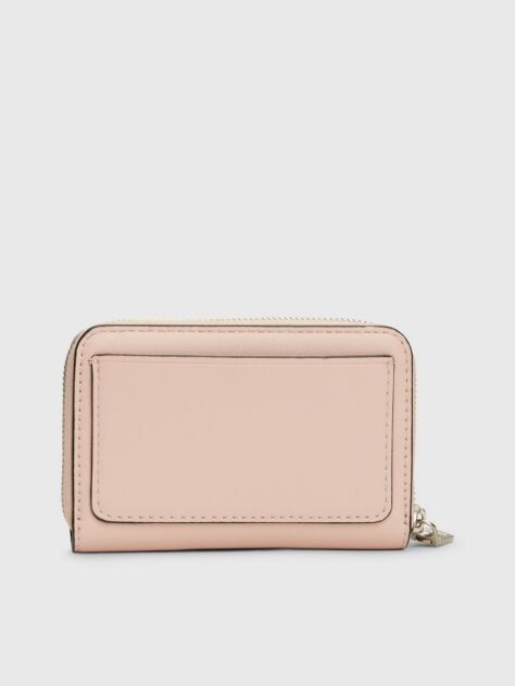 Pink Logo Zip Around Wallet  Women
