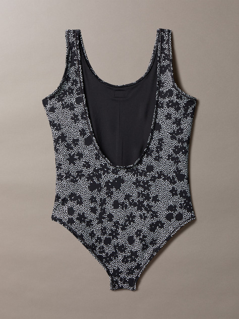 Black Girls Swimsuit - CK Monogram  Girls