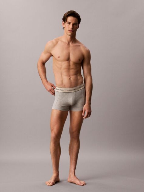 Multi 3 Pack Trunks - Heritage Cotton Stretch  Men