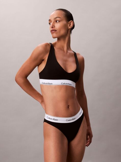 Black Tanga - Icon Cotton Modal  Women