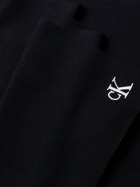 Black Signature Logo Scarf  Men