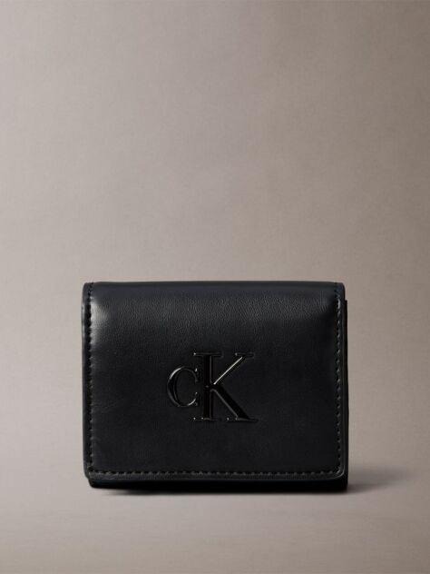 Black Soft Touch RFID Bifold Wallet  Women