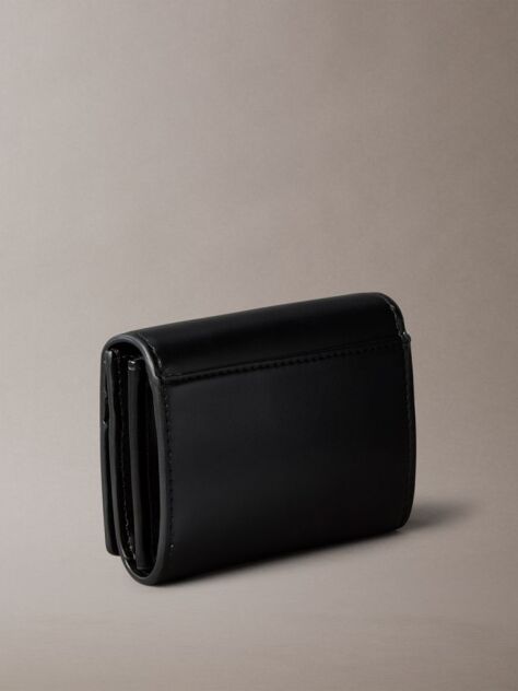 Black Soft Touch RFID Bifold Wallet  Women