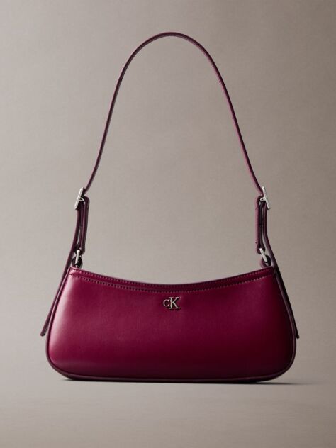 Pink Monogram Logo Hardware Shoulder Bag  Women