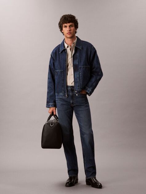 Denim Standard Straight Fit Jeans  Men