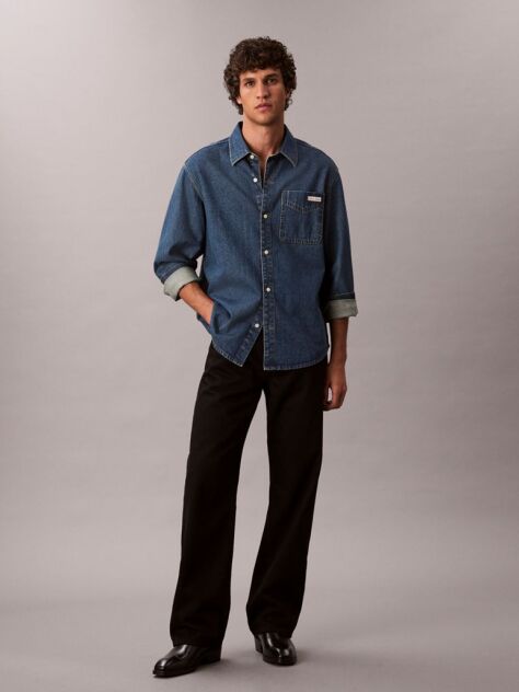 Denim Denim Classic Button-Down Shirt  Men