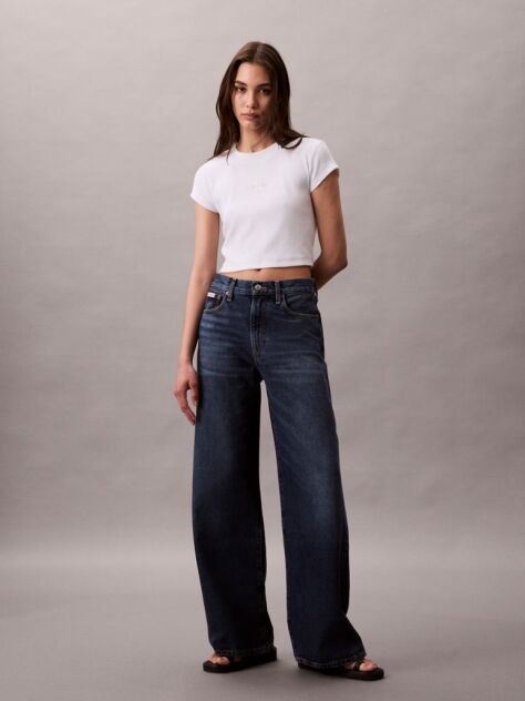 Denim Wide Leg Jeans  Women