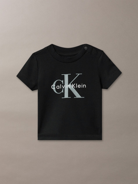Black Newborn Signature Logo T-shirt  Newborn