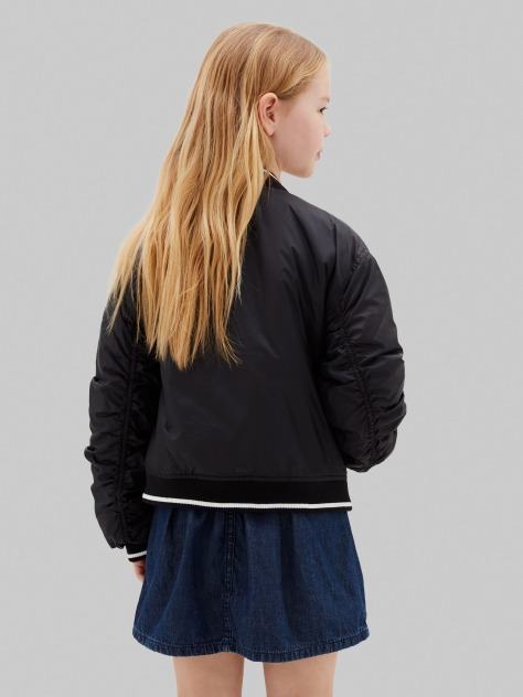 Black Kids Lightweight Bomber Jacket  Girls