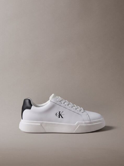 White Leather Durable Traction NYC Trainers  Men