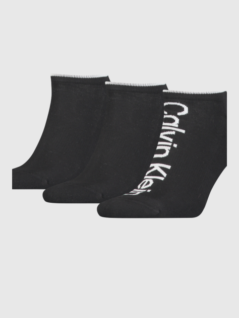 Black 3 Pack Athleisure Men Sneaker Socks  Men