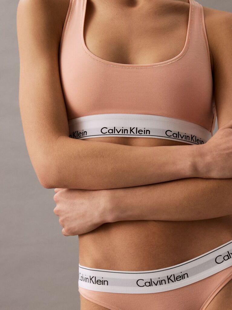 Orange Bralette - Icon Cotton Modal  Women