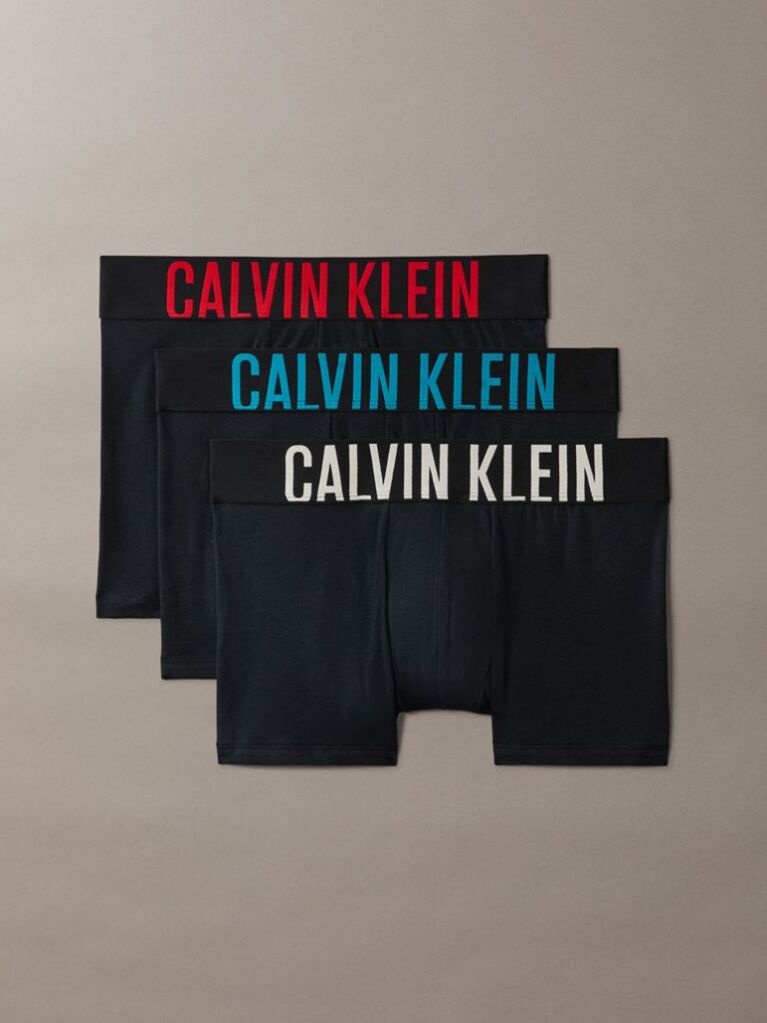 Black 3 Pack Trunks - Intense Power  Men