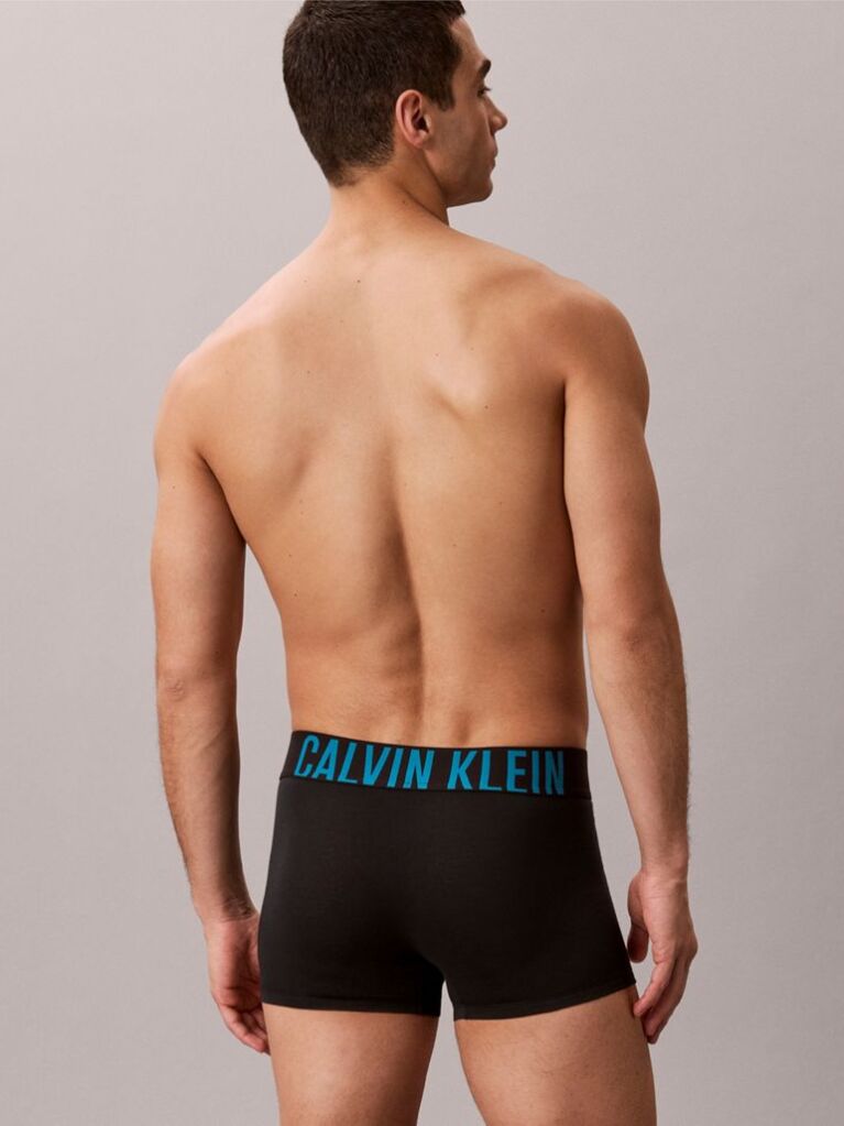 Black 3 Pack Trunks - Intense Power  Men
