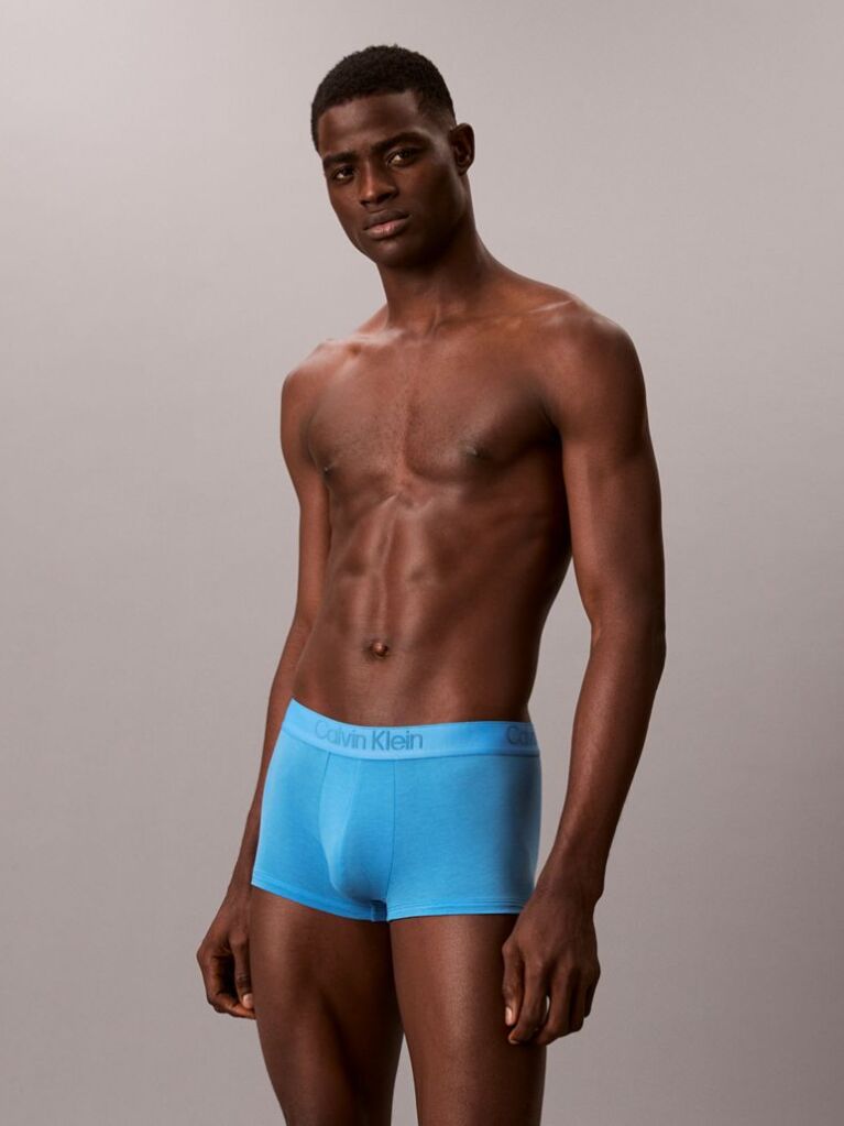 Multi 3 Pack Low Rise Trunks - CK Black  Men