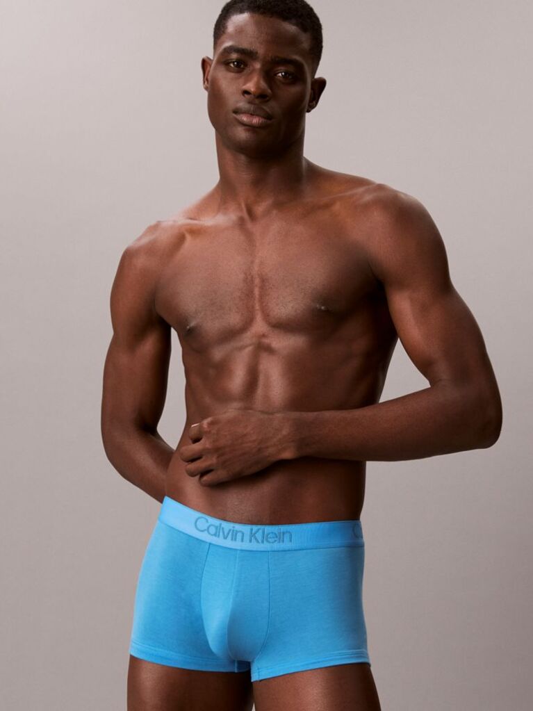 Multi 3 Pack Low Rise Trunks - CK Black  Men