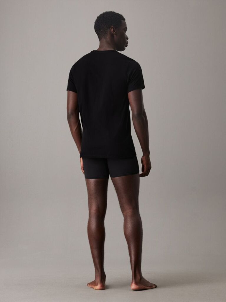 Black 3 Pack T-Shirts - Cotton Classics  Men