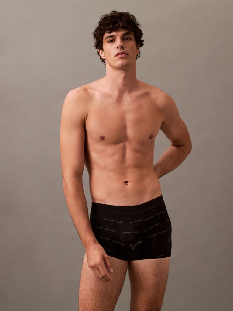 Multi Low Rise Trunks - CK Black  Men