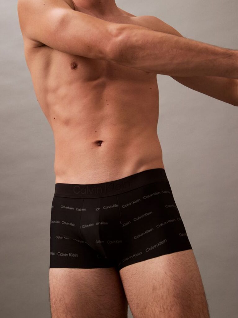 Multi Low Rise Trunks - CK Black  Men