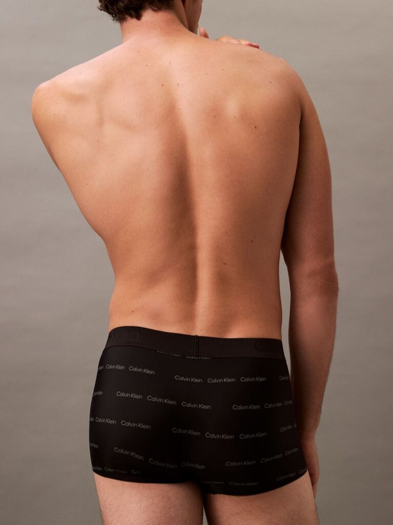 Multi Low Rise Trunks - CK Black  Men