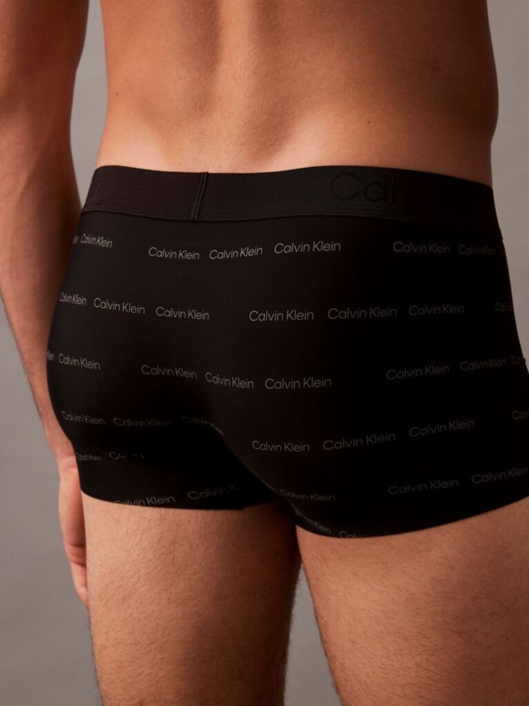 Multi Low Rise Trunks - CK Black  Men