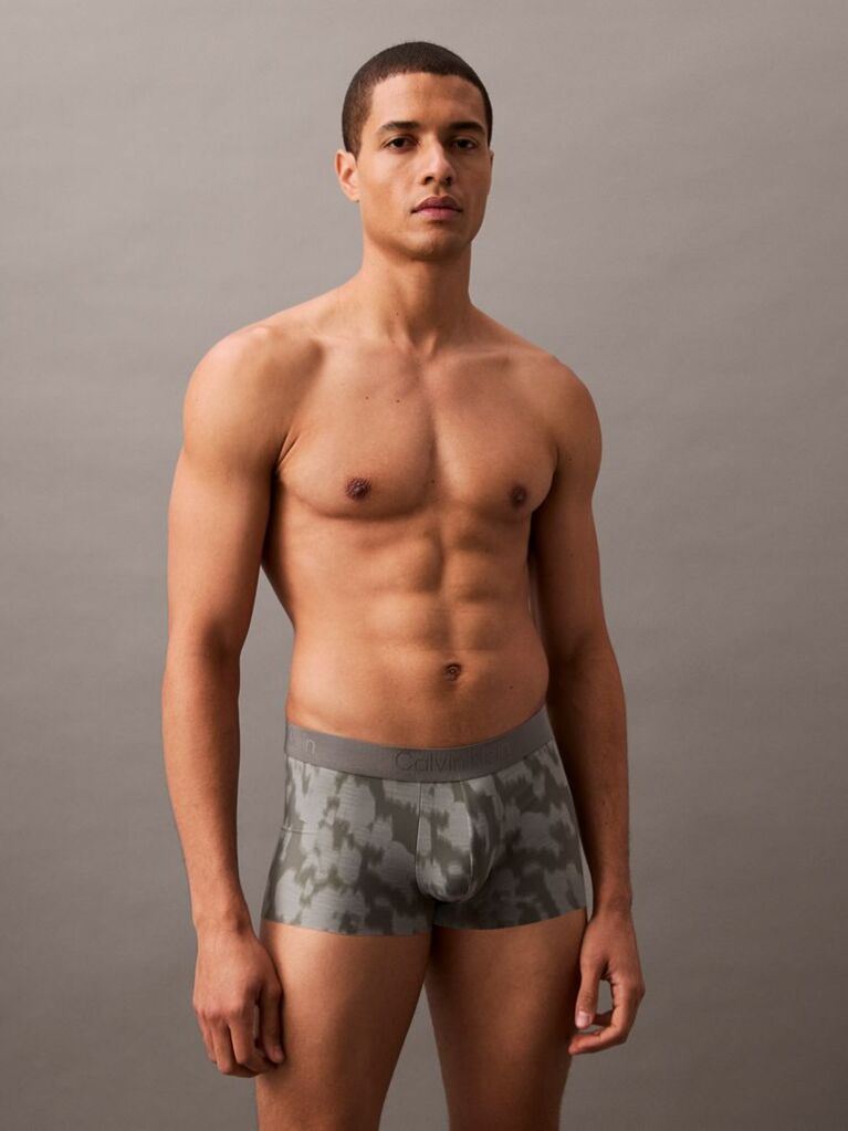 Multi Low Rise Trunks - CK Black  Men