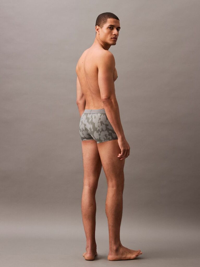 Multi Low Rise Trunks - CK Black  Men
