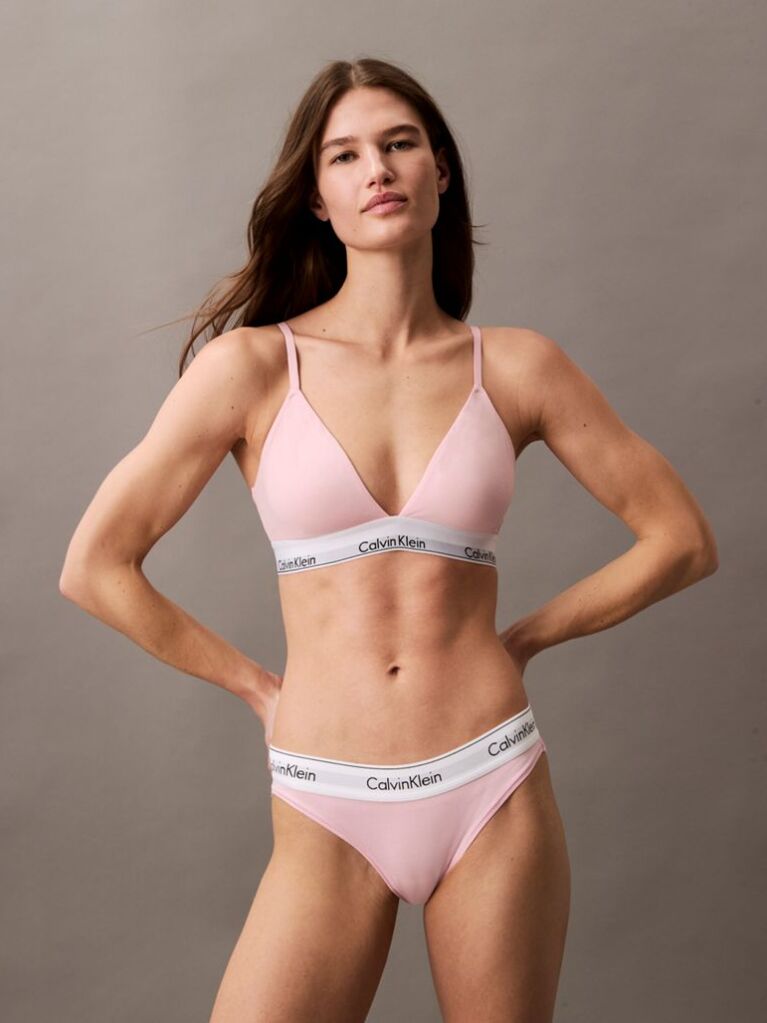 Pink Triangle Bra - Icon Cotton Modal  Women