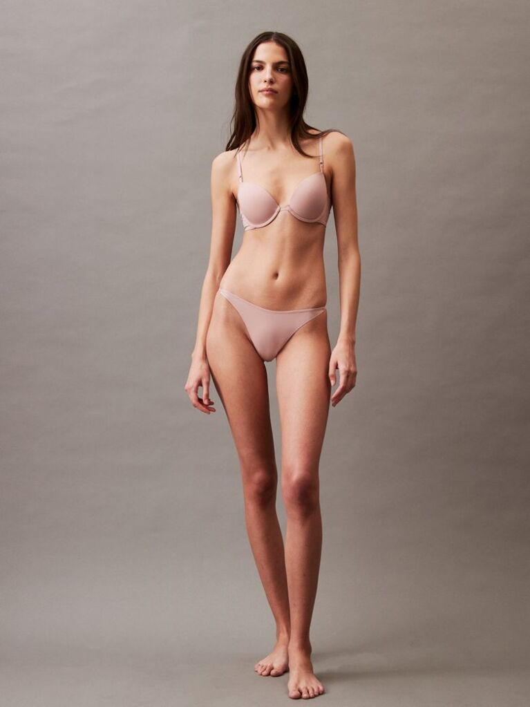 Pink Demi T-shirt Bra - Minimalist  Women