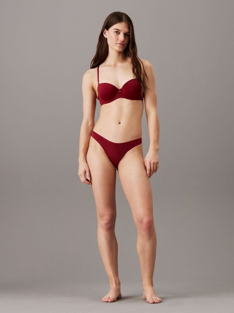 Red Brazilian Briefs - Minimalist  Women