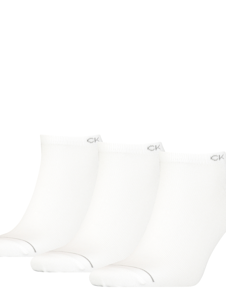 White 3 Pack Men Sneaker Socks  Men