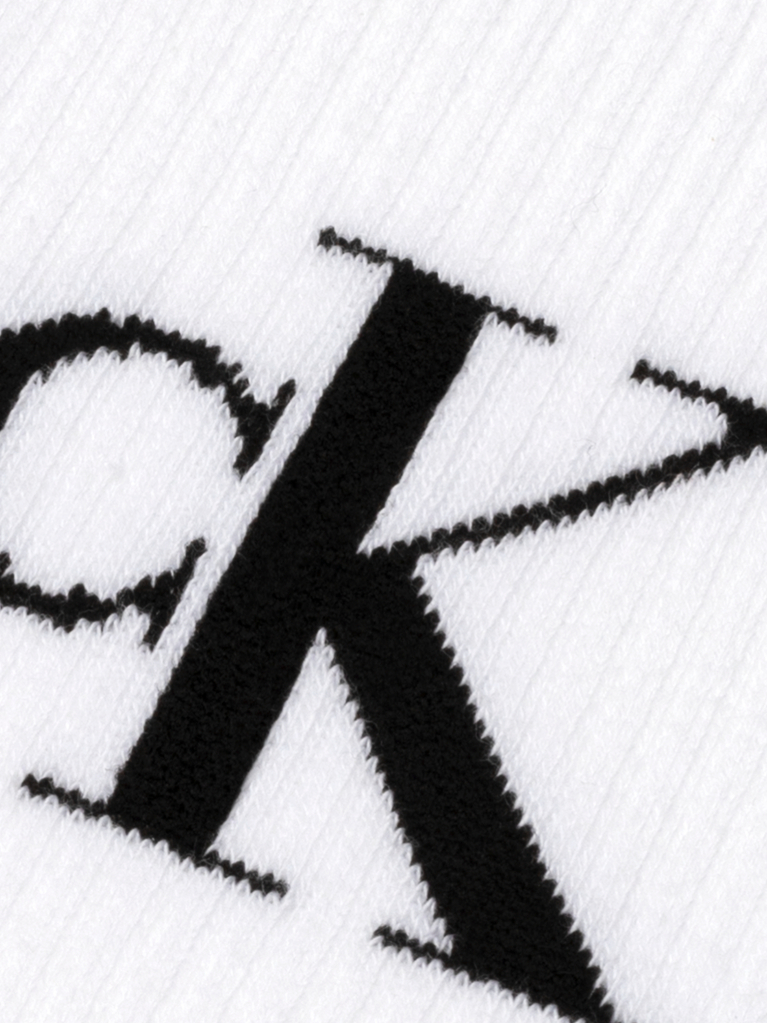 White 2 Pack Crew Socks  Men