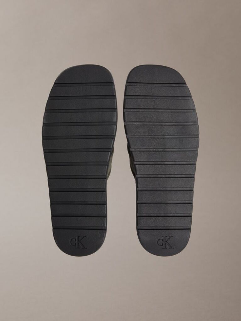 Green Luxor - Logo Lightweight Lug Sandals  Men