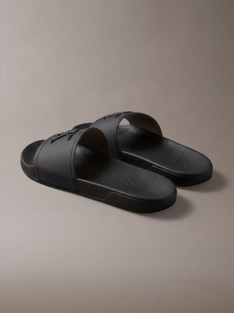 Black Nemo - Contoured Signature Logo Sliders  Women