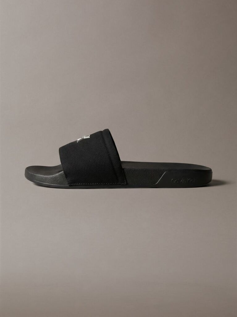 Black Nemo - Canvas Signature Logo Sliders  Women
