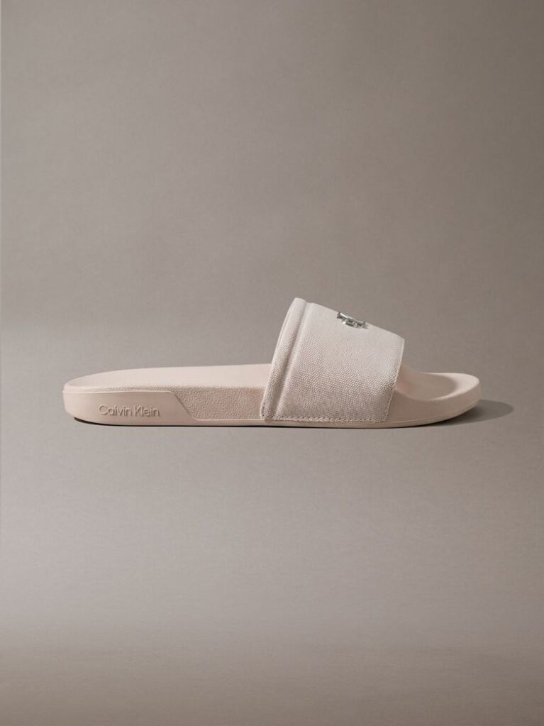 Grey Nemo - Canvas Signature Logo Sliders  Women